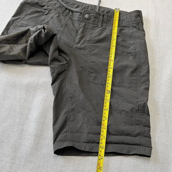 The North Face Hiking Camping Outdoor Gray Size 4 Adjustable Shorts Bermuda - Picture 7 of 8